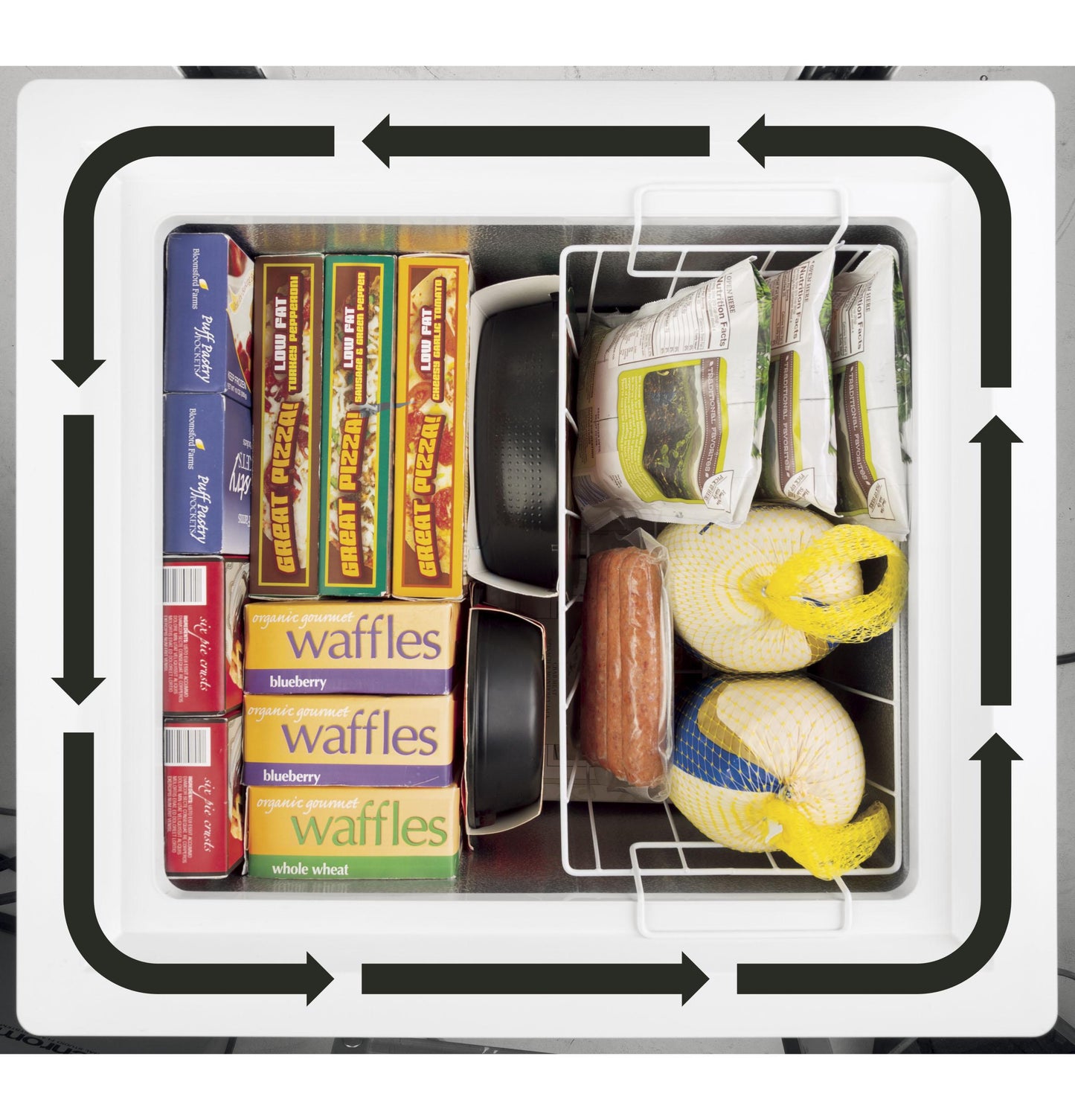HCM4SMWW Hotpoint® 3.6 Cu. Ft. Manual Defrost Chest Freezer