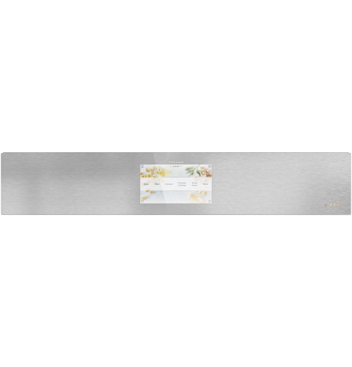 Cafe CTS90DM2NS5 CAF(EBACK)™ 30" Smart Built-In Convection Single Wall Oven in Platinum Glass