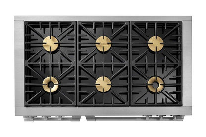 Dacor HDPR48CNG 48" Dual Fuel Pro Range, DacorMatch, Natural Gas