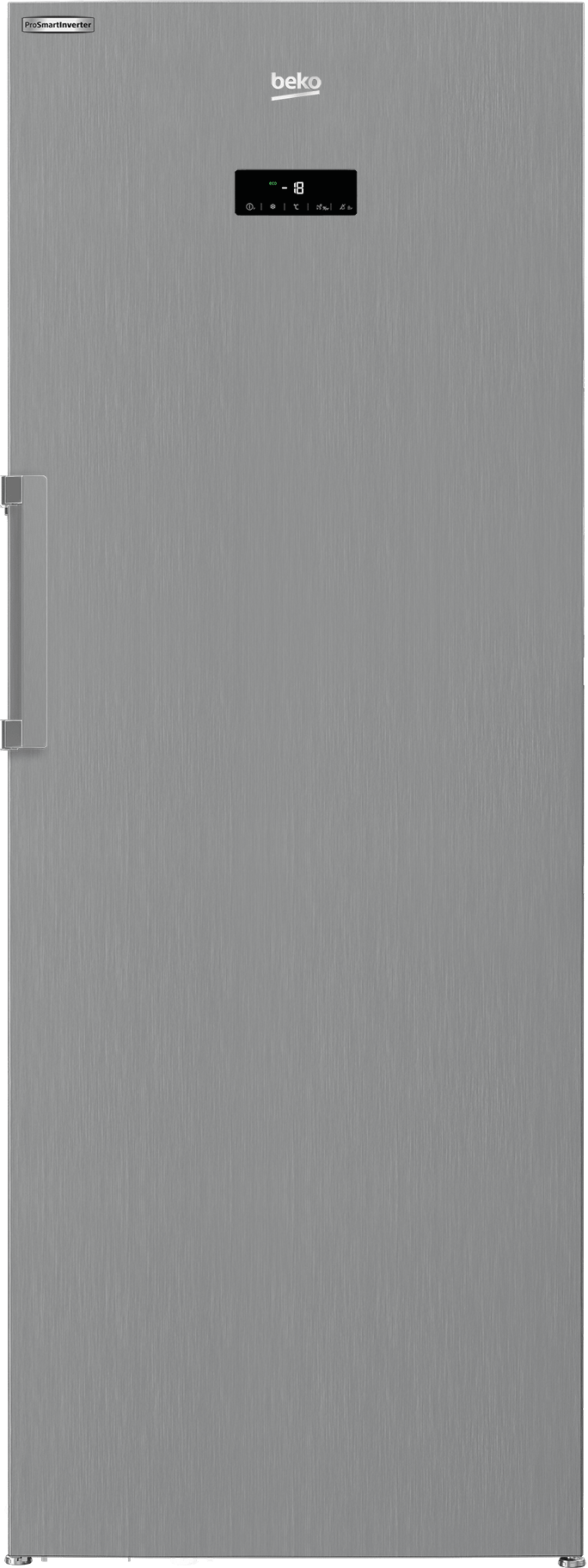 Beko BUFR2715SSIM 28" Manhattan Stainless Steel Upright Freezer with Auto Ice Maker