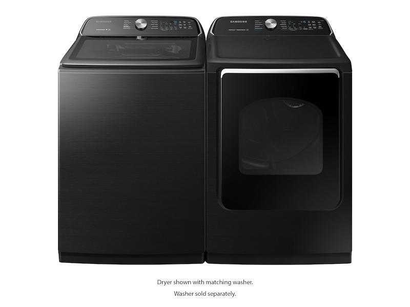 Samsung DVG54R7200V 7.4 cu. ft. Gas Dryer with Steam Sanitize+ in Black Stainless Steel