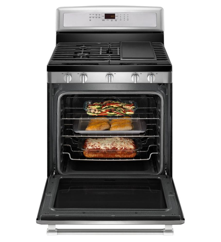 Maytag MGR8800DE Gas Freestanding Stove with Griddle - 5.8 cu. ft.