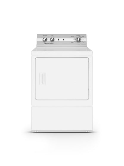 Speed Queen DC5003WE DC5 Sanitizing Electric Dryer with Extended Tumble  Reversible Door  5-Year Warranty