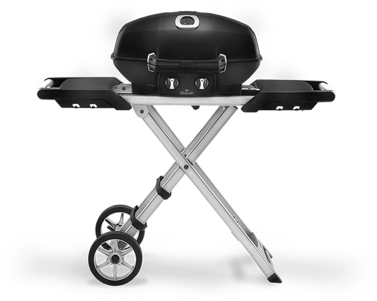 Napoleon Bbq PRO285XBK TravelQ PRO285X with Scissor Cart , Propane, Black