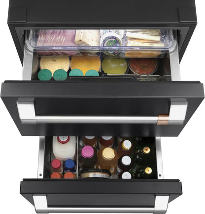 Cafe CDE06RP3ND1 CAF(EBACK)™ 5.7 Cu. Ft. Built-In Dual-Drawer Refrigerator