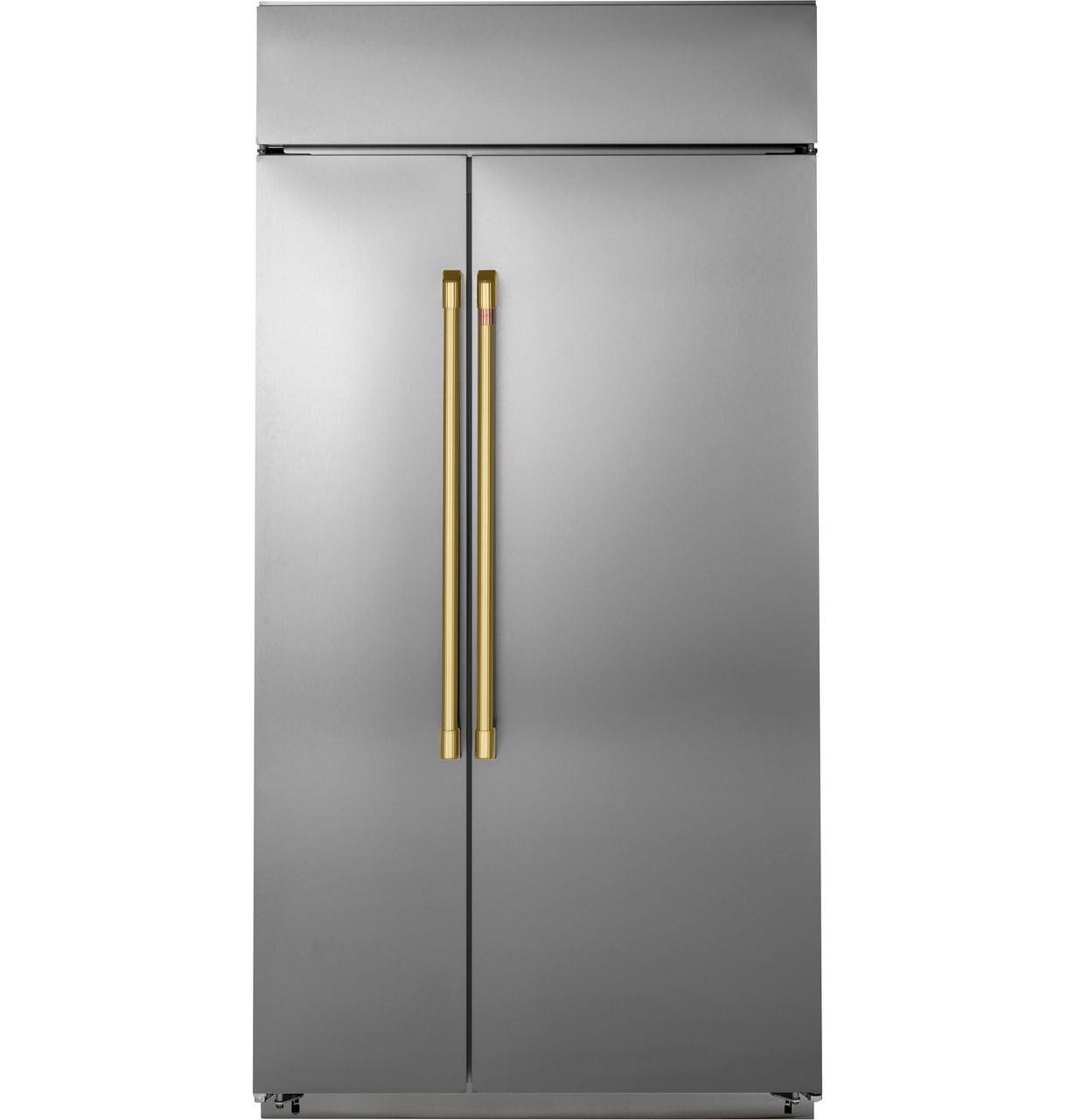 Cafe CSB42WP2NS1 CAF(EBACK)™ 42" Smart Built-In Side-by-Side Refrigerator