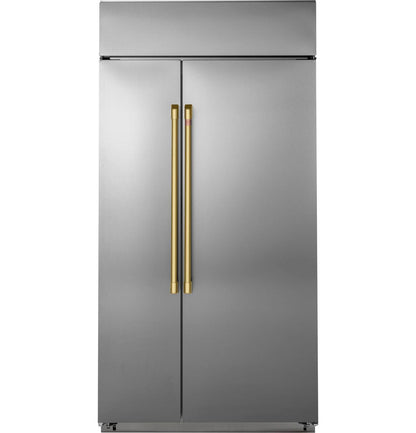 Cafe CSB42WP2NS1 CAF(EBACK)™ 42" Smart Built-In Side-by-Side Refrigerator