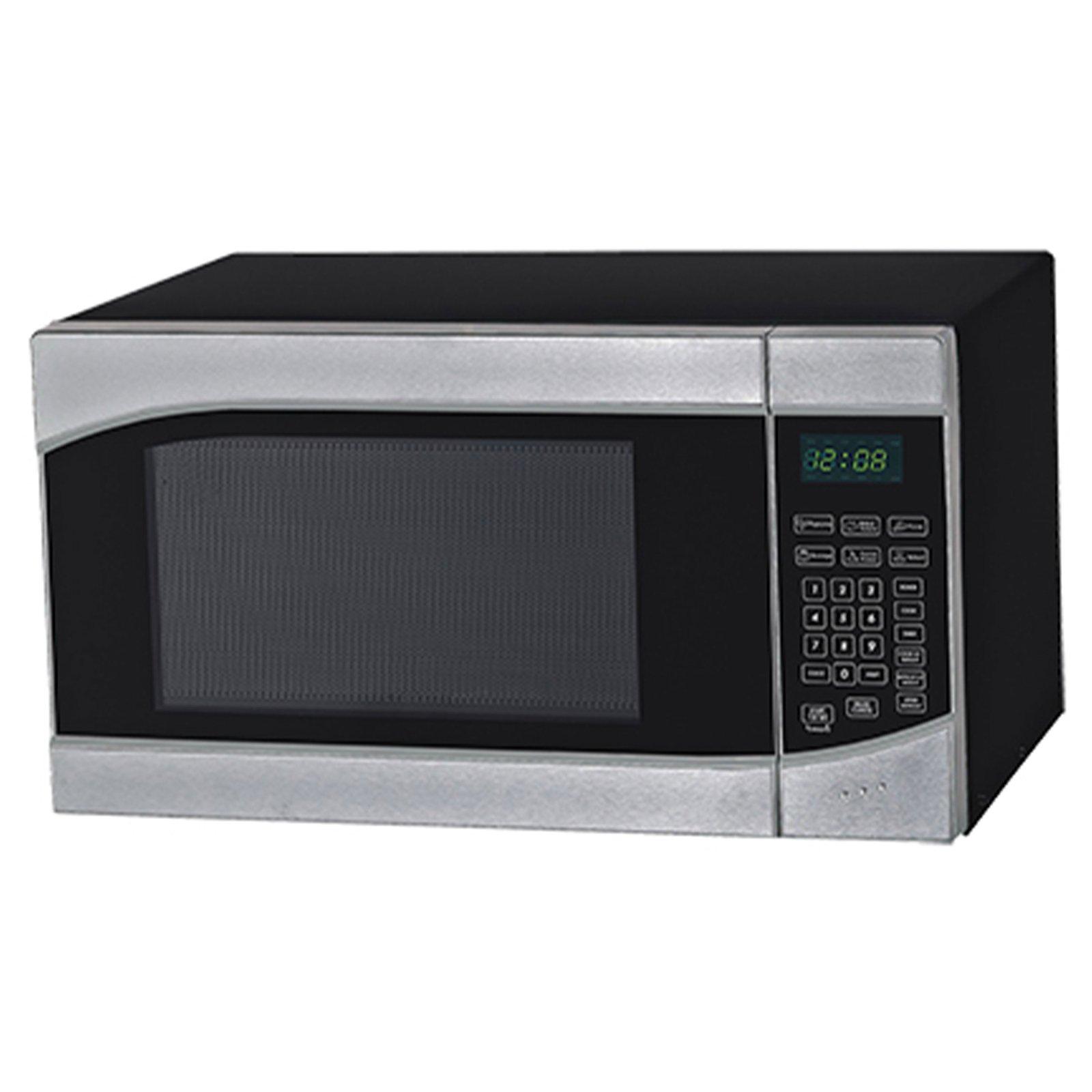 Avanti 0.9 cu. ft. Microwave Oven - Stainless Steel with Black Cabinet / 0.9 cu. ft.