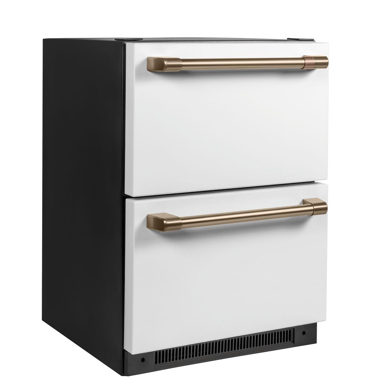 Cafe CDE06RP4NW2 CAF(EBACK)™ 5.7 Cu. Ft. Built-In Dual-Drawer Refrigerator