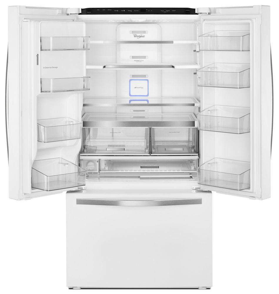 Whirlpool WRF992FIFH 36-inch Wide French Door Refrigerator with Infinity Slide Shelf - 32 cu. ft.