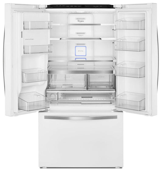 Whirlpool WRF992FIFH 36-inch Wide French Door Refrigerator with Infinity Slide Shelf - 32 cu. ft.