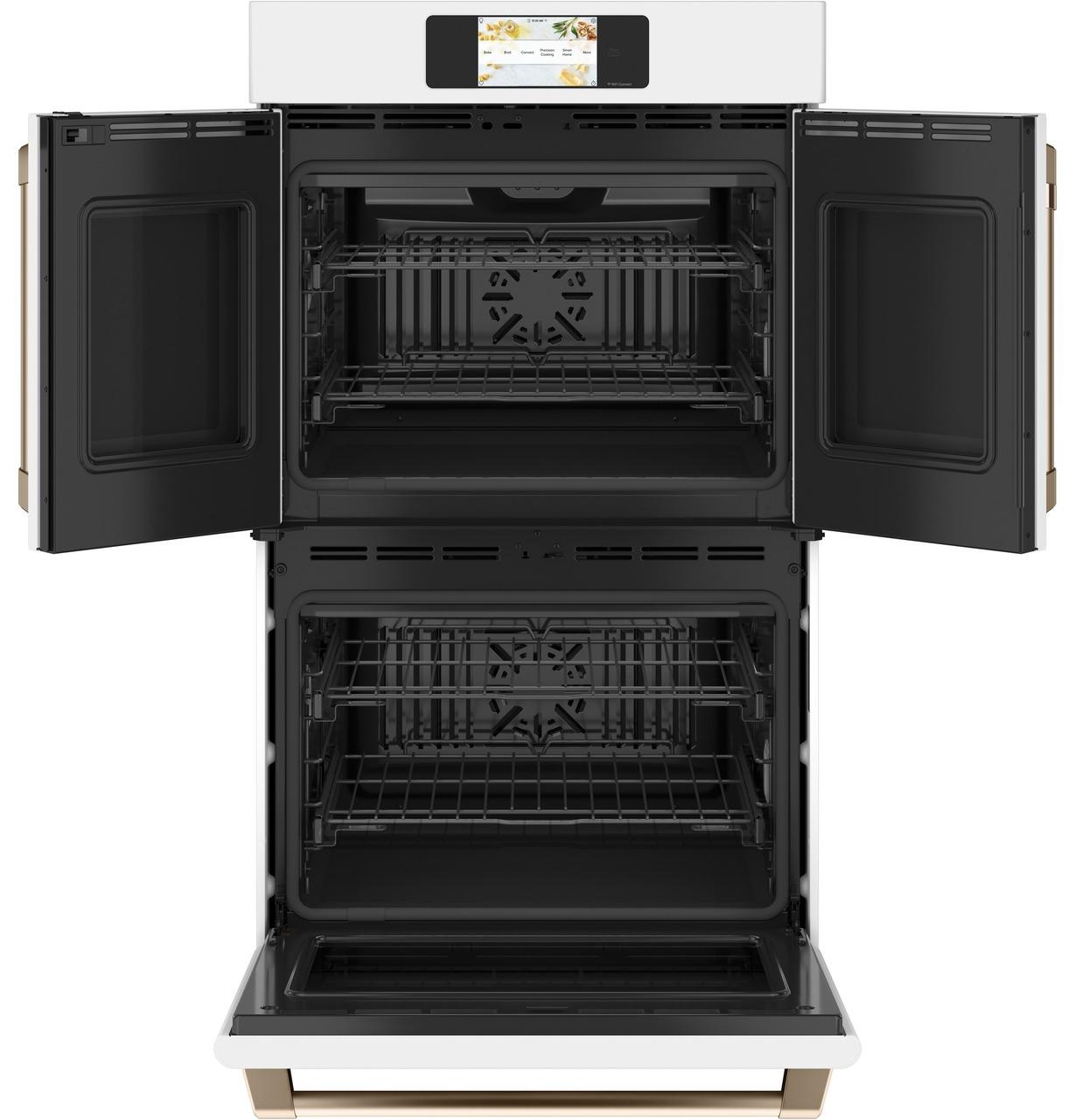 Cafe CTD90FP4NW2 CAF(EBACK)™ Professional Series 30" Smart Built-In Convection French-Door Double Wall Oven