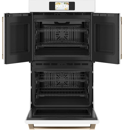 Cafe CTD90FP4NW2 CAF(EBACK)™ Professional Series 30" Smart Built-In Convection French-Door Double Wall Oven