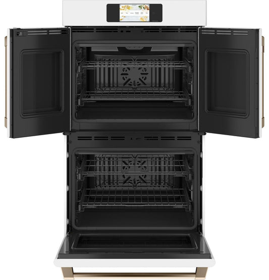 Cafe CTD90FP4NW2 CAF(EBACK)™ Professional Series 30" Smart Built-In Convection French-Door Double Wall Oven