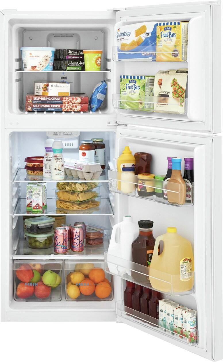 Frigidaire FFET1222UW 12 Cu. Ft. Garage Ready Top Freezer Apartment-Size Refrigerator