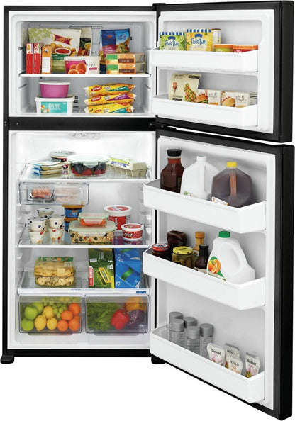Frigidaire FFTR1835VB 18 Cu. Ft. Garage Ready Top Freezer Refrigerator