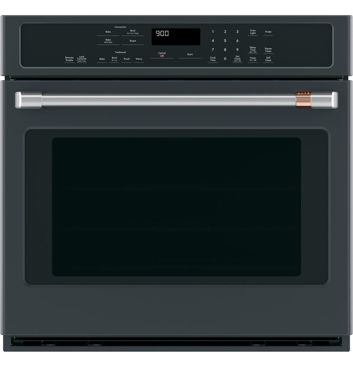 Cafe Caf(eback)™ 30" Single Wall Oven Handle - Brushed Stainless