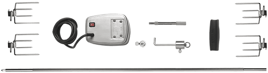 Napoleon Bbq 69331 Commercial Grade Rotisserie Kit for Charcoal PRO Grill (PRO605CSS)