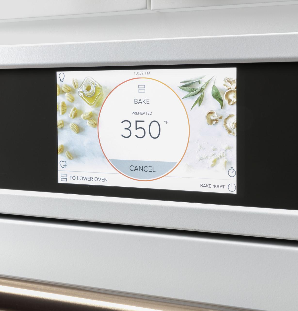 Cafe CTD90DP4NW2 CAF(EBACK)™ Professional Series 30" Smart Built-In Convection Double Wall Oven