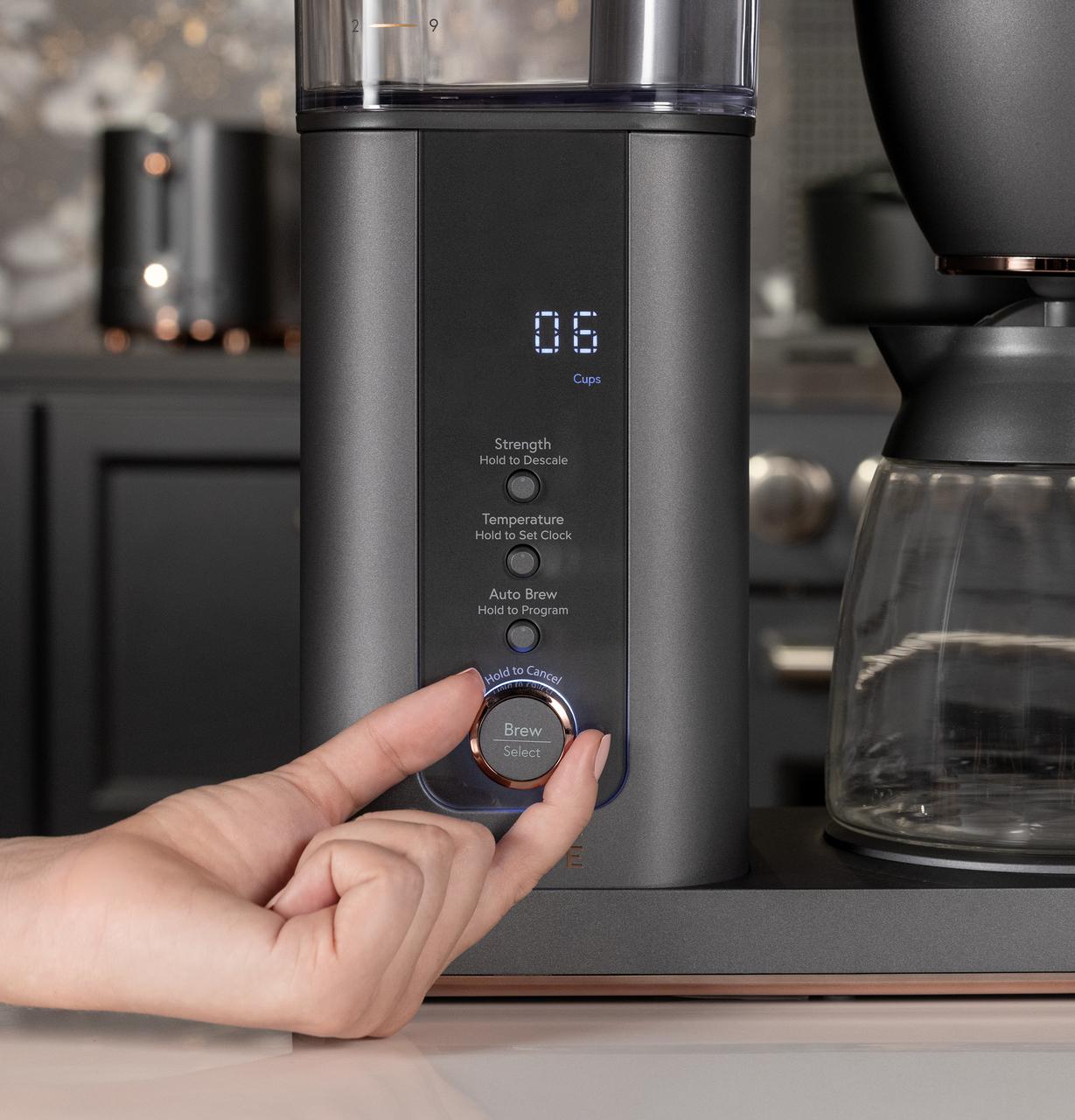 Cafe C7CDABS3RD3 CAF(EBACK)™ Specialty Drip Coffee Maker with Glass Carafe