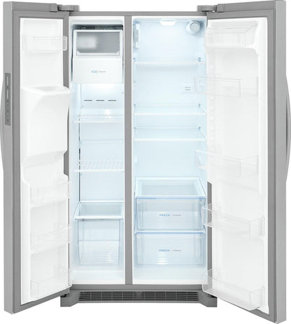 Frigidaire FRSS2623AS 26 Cu. Ft. 36" Standard Depth Side by Side Refrigerator