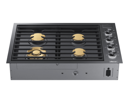 Dacor 30" Gas Cooktop, Graphite Stainless Steel, Natural Gas