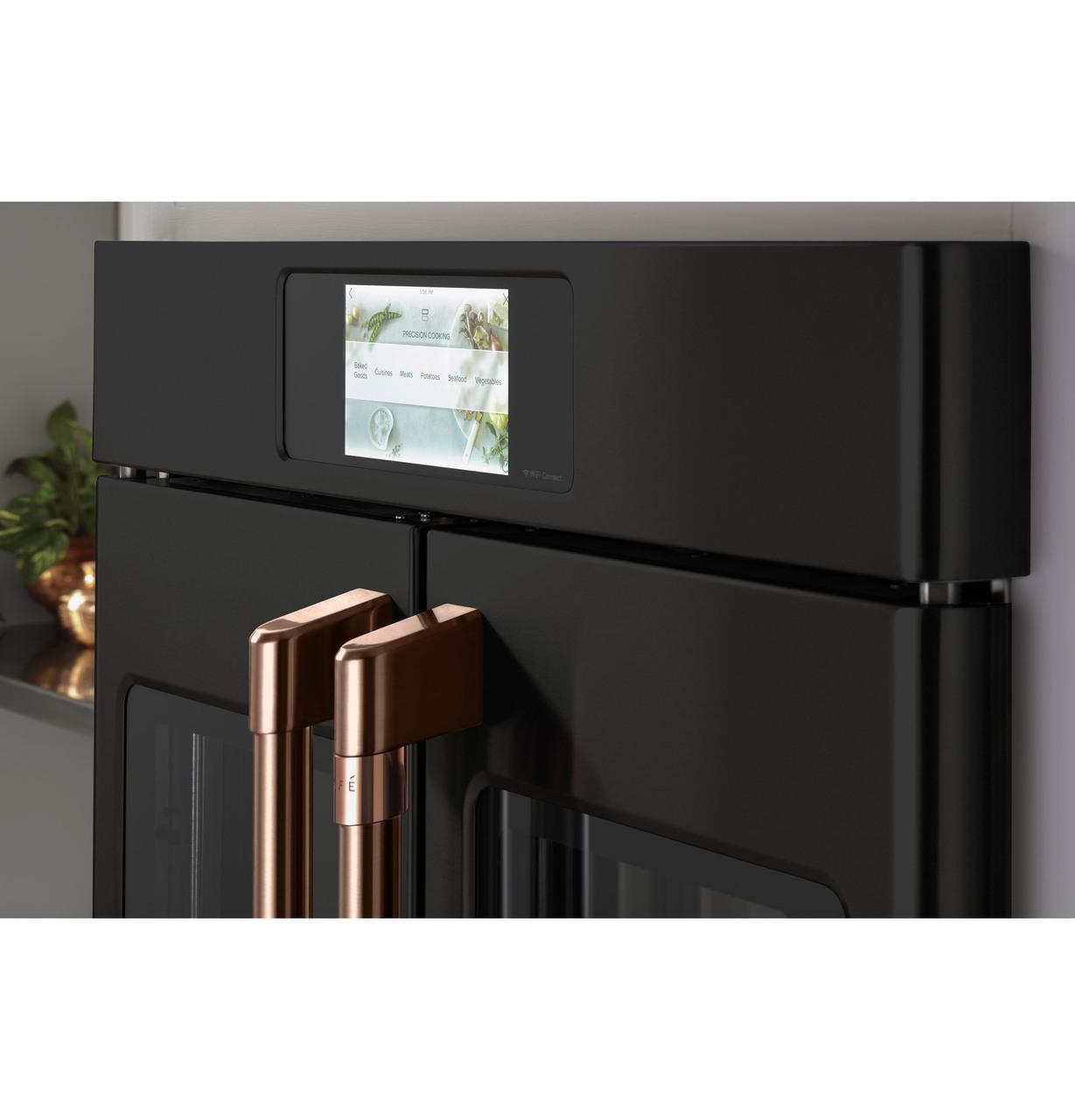 Cafe CTD90FP3ND1 CAF(EBACK)™ Professional Series 30" Smart Built-In Convection French-Door Double Wall Oven