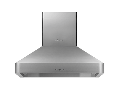 Dacor DHW361 36" Chimney Wall Hood, Silver Stainless Steel