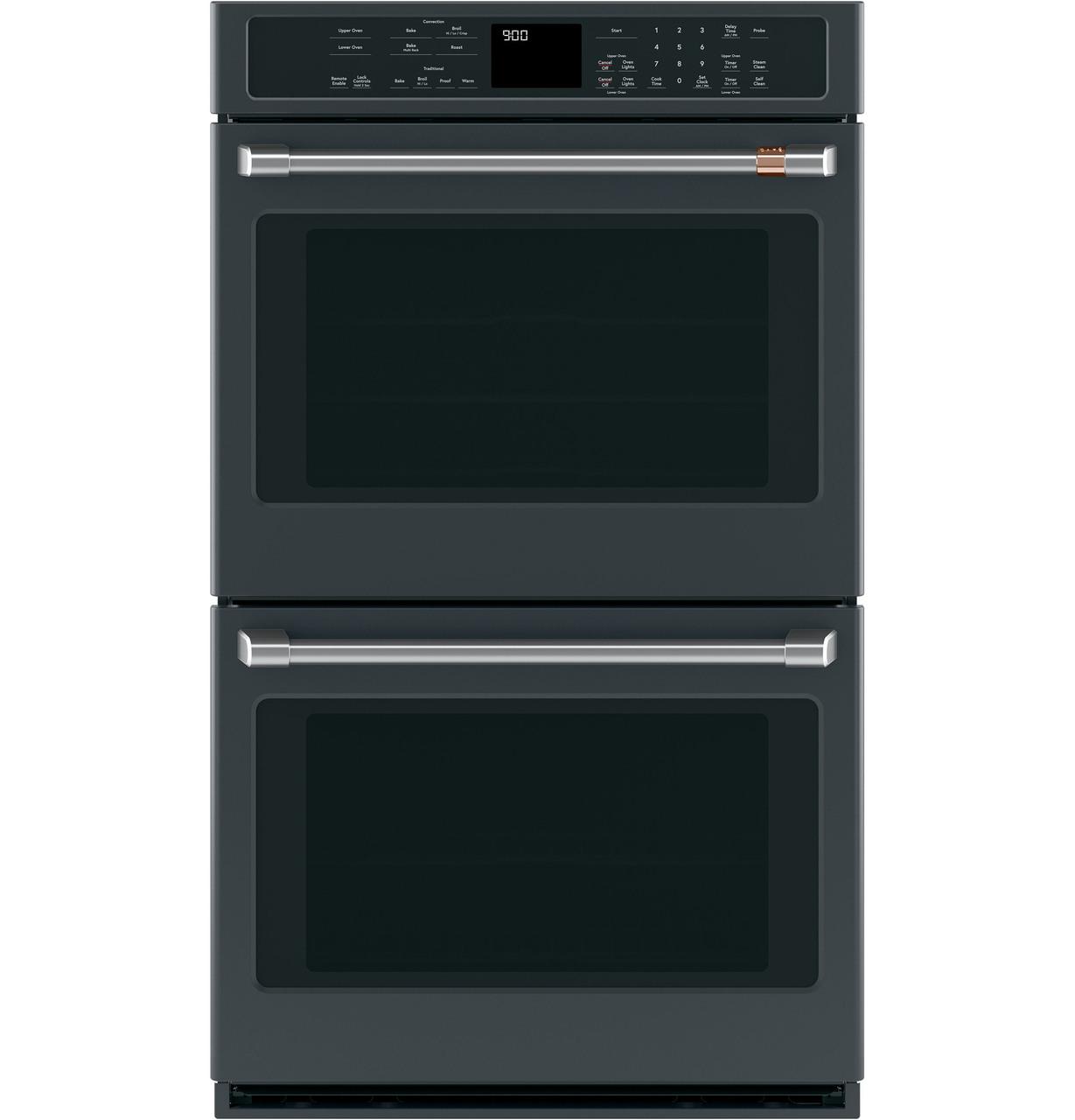 Cafe CXWD0H0PMSS CAF(EBACK)™ 2 - 30" Double Wall Oven Handles - Brushed Stainless