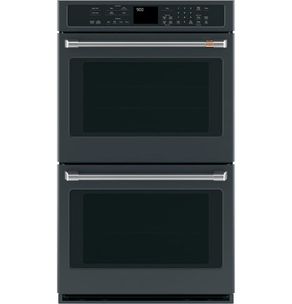 Cafe CXWD0H0PMSS CAF(EBACK)™ 2 - 30" Double Wall Oven Handles - Brushed Stainless