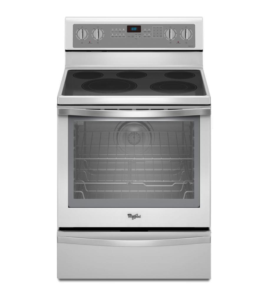 Whirlpool WFE715H0EH 6.4 Cu. Ft. Freestanding Electric Range with Warming Drawer