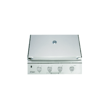 36" Outdoor Grill with Infrared Sear Burner, Stainless Steel, Natural Gas