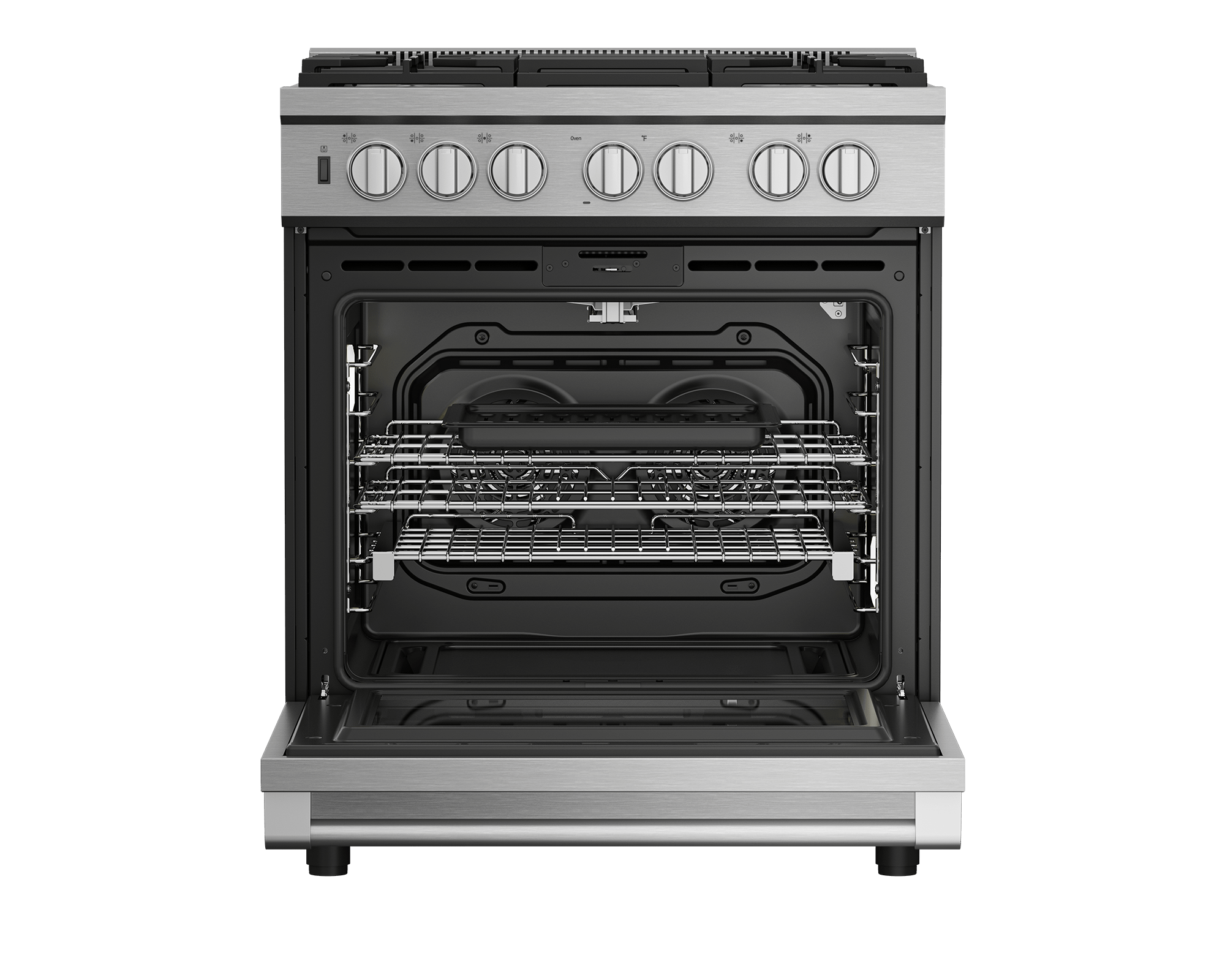 Beko PRGR34552SS 30" Stainless Steel Pro-Style Gas Range