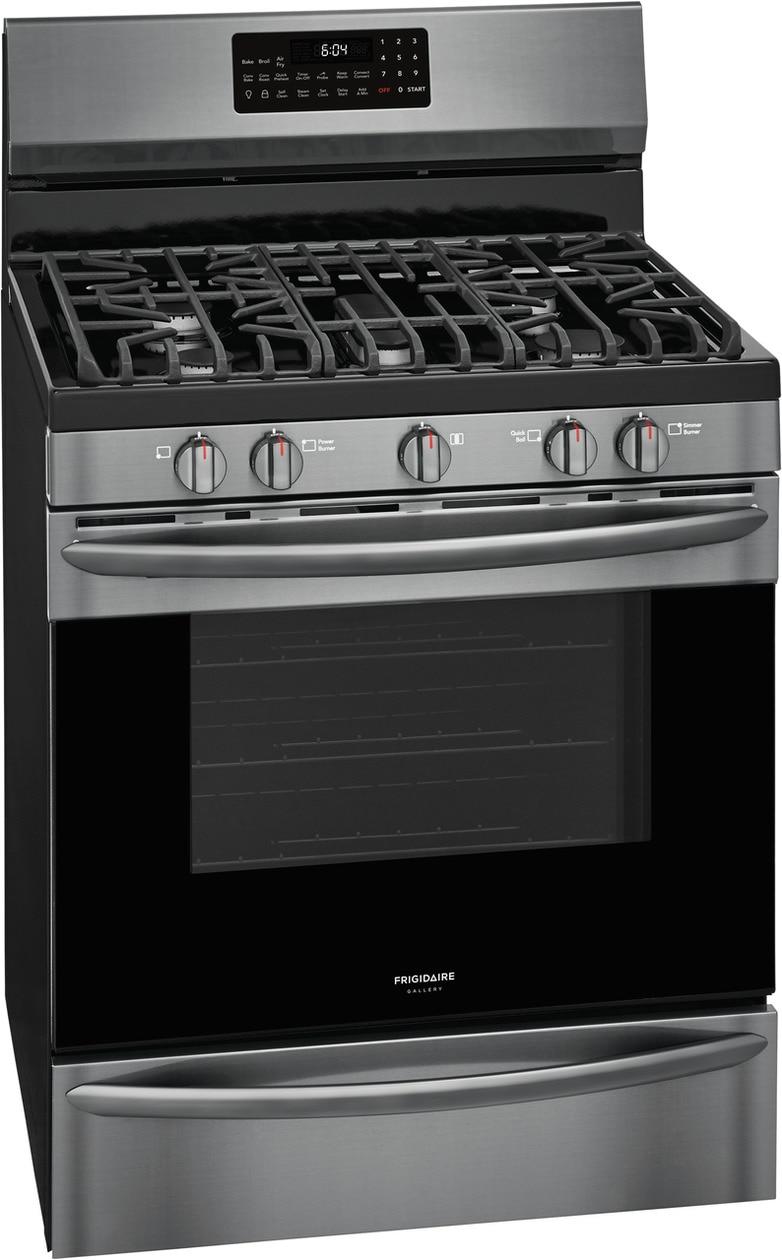 Frigidaire Gallery 30" Freestanding Gas Range with Air Fry