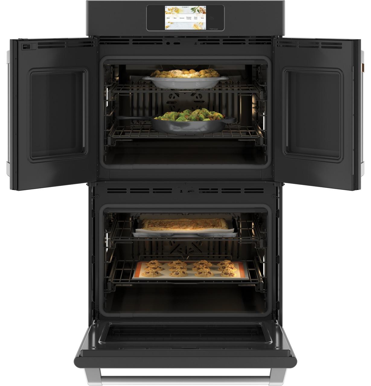 Cafe CTD90FP3ND1 CAF(EBACK)™ Professional Series 30" Smart Built-In Convection French-Door Double Wall Oven