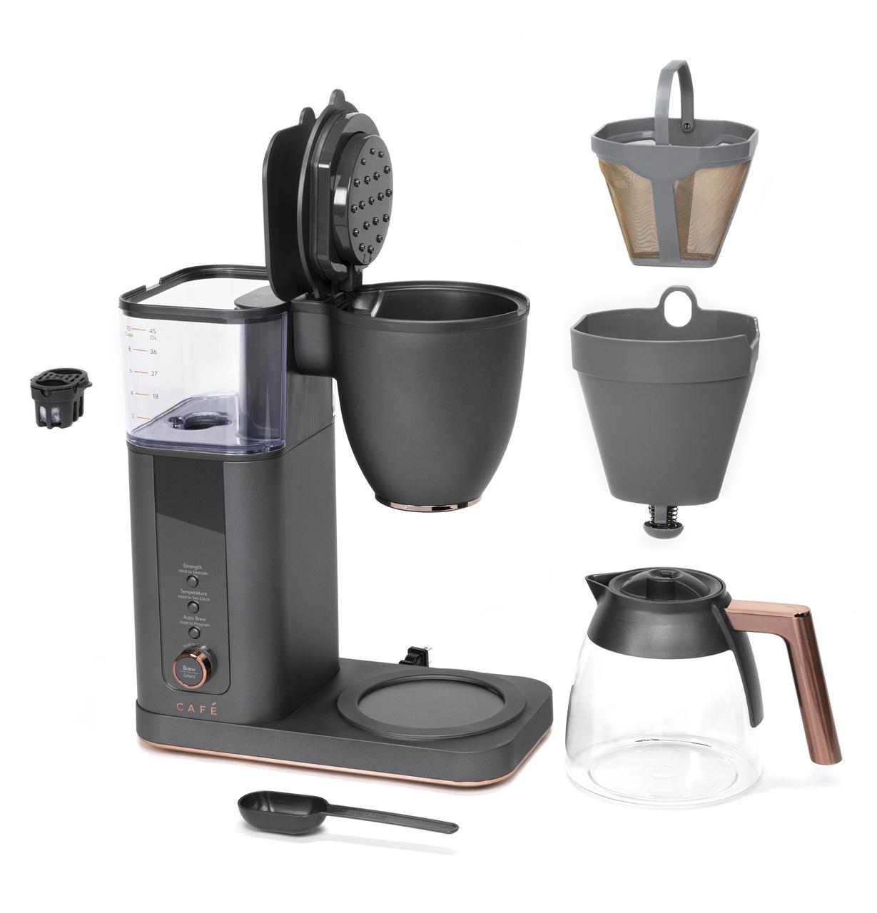 Cafe C7CDABS3RD3 CAF(EBACK)™ Specialty Drip Coffee Maker with Glass Carafe