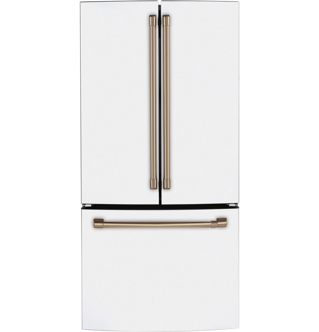 Cafe CWE19SP4NW2 Caf(eback)™ ENERGY STAR® 18.6 Cu. Ft. Counter-Depth French-Door Refrigerator