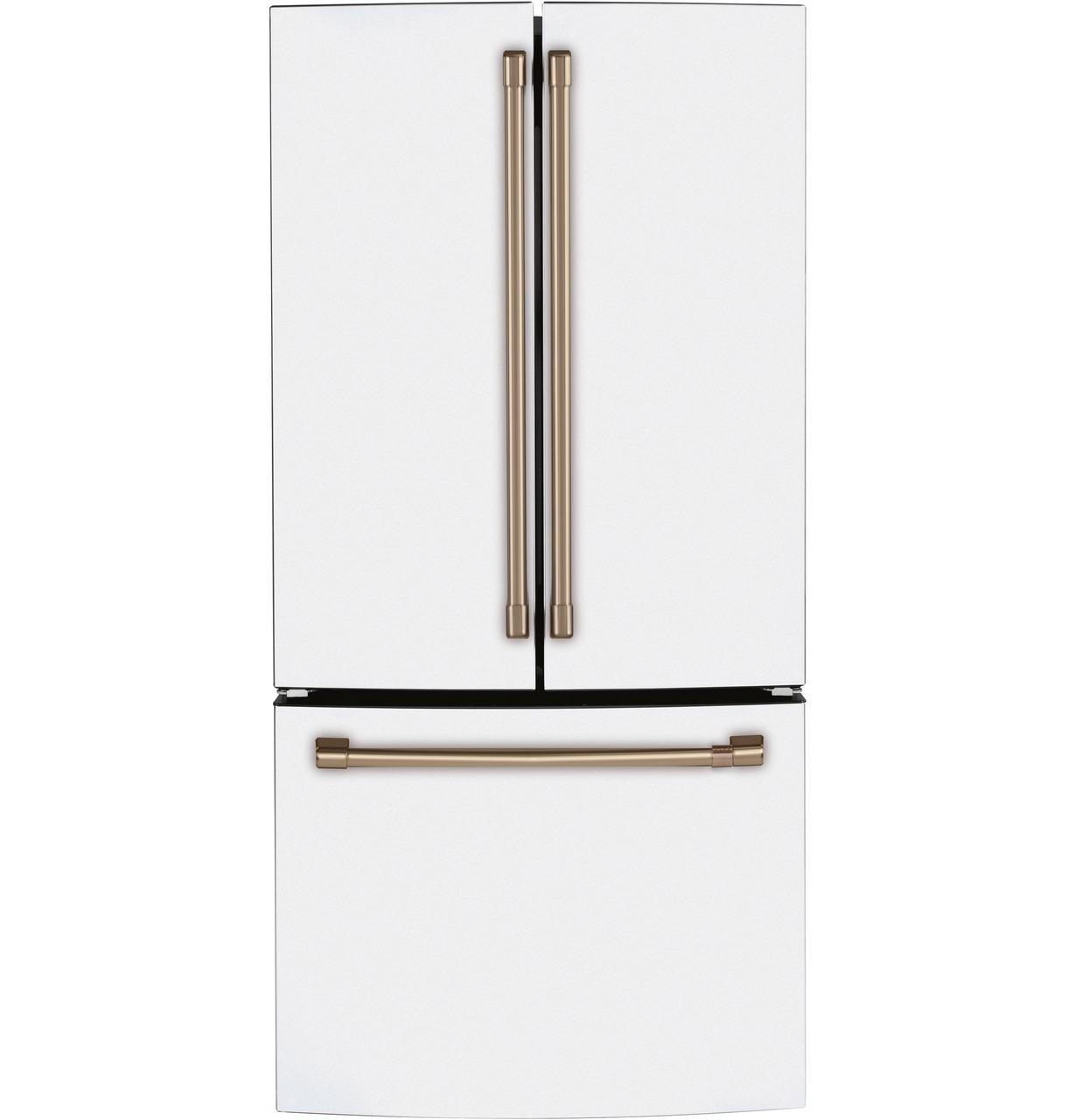 Cafe CWE19SP4NW2 CAF(EBACK)™ ENERGY STAR 18.6 Cu. Ft. Counter-Depth French-Door Refrigerator