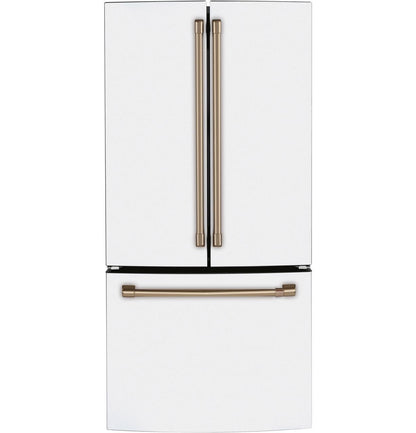 Cafe CWE19SP4NW2 CAF(EBACK)™ ENERGY STAR 18.6 Cu. Ft. Counter-Depth French-Door Refrigerator