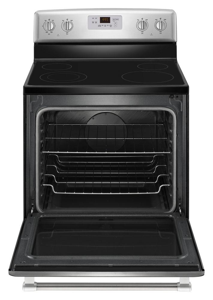 Maytag MER8600DE 30-inch Wide Electric Range with Precision Cooking System - 6.2 cu. ft.