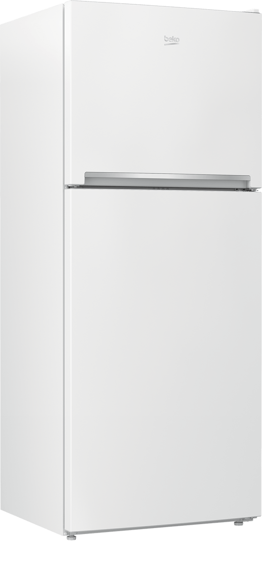 Beko BFTF2716WHIM 28" Freezer Top White Refrigerator with Auto Ice Maker