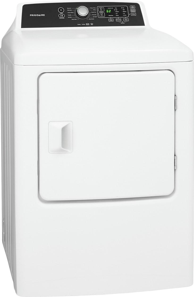 FFRG4120SW Frigidaire 6.7 Cu. Ft. Free Standing Gas Dryer
