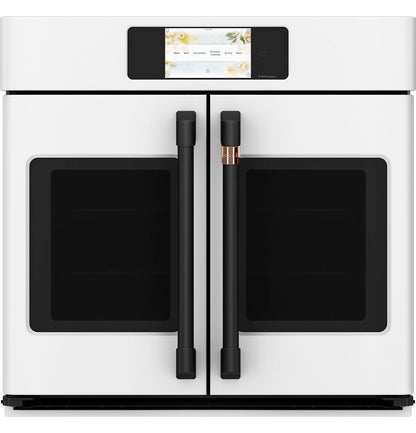 Cafe CTS90FP4NW2 CAF(EBACK)™ Professional Series 30" Smart Built-In Convection French-Door Single Wall Oven
