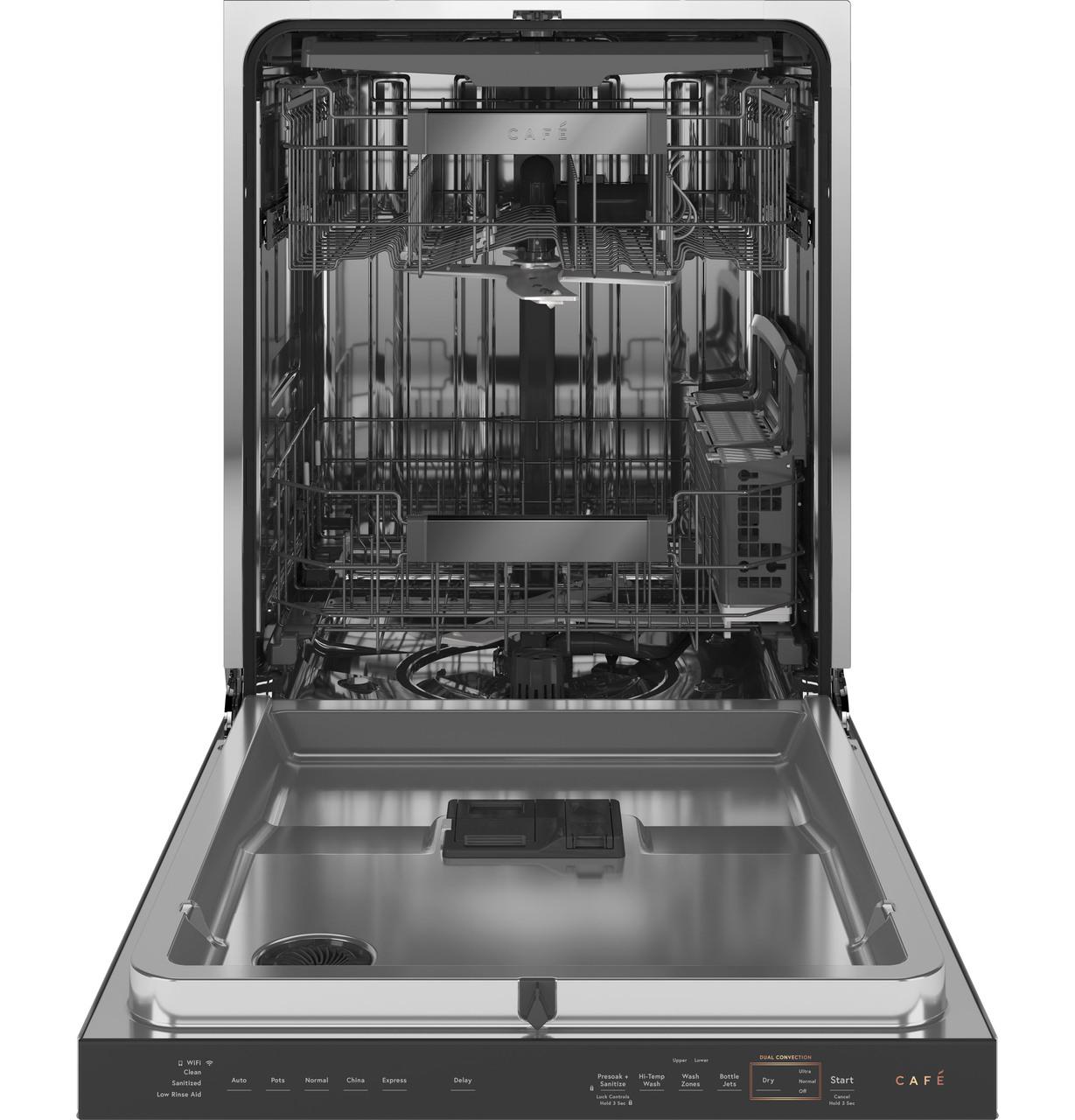 Cafe Caf(eback)™ ENERGY STAR® Smart Stainless Steel Interior Dishwasher with Sanitize and Ultra Wash