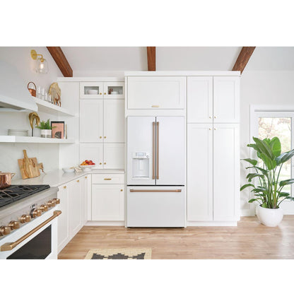 Cafe CYE22TP4MW2 CAF(EBACK)™ ENERGY STAR® 22.1 Cu. Ft. Smart Counter-Depth French-Door Refrigerator with Hot Water Dispenser