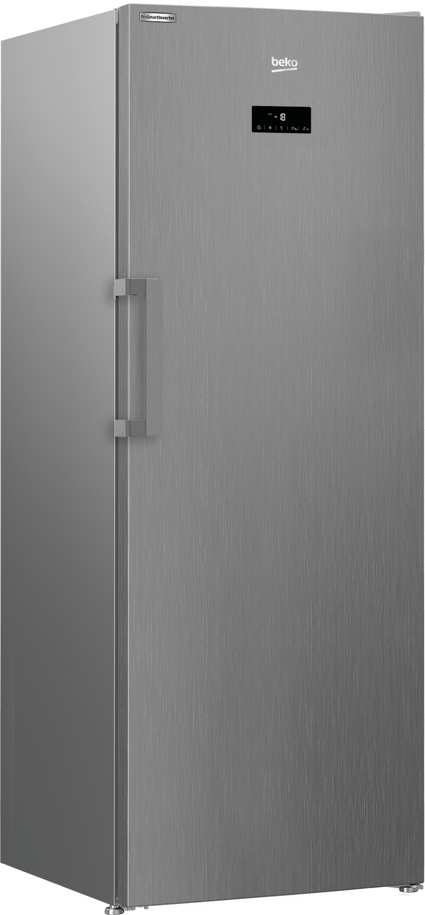 Beko BUFR2715SSIM 28" Manhattan Stainless Steel Upright Freezer with Auto Ice Maker
