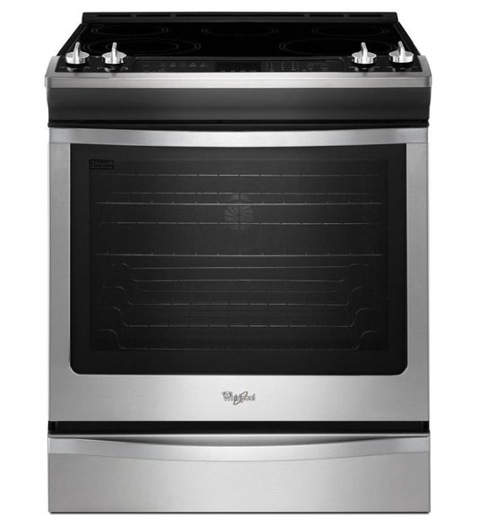 Whirlpool WEE760H0DS 6.2 cu. ft. Front-Control Electric Range with True Convection