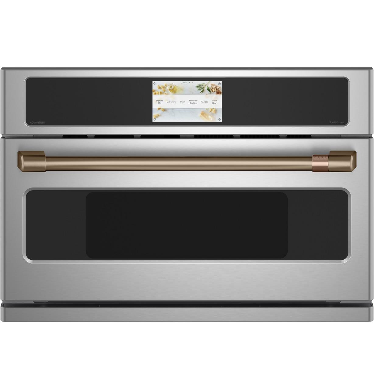 Cafe CSB923P2NS1 Caf(eback)™ 30" Smart Five in One Wall Oven with 240V Advantium® Technology