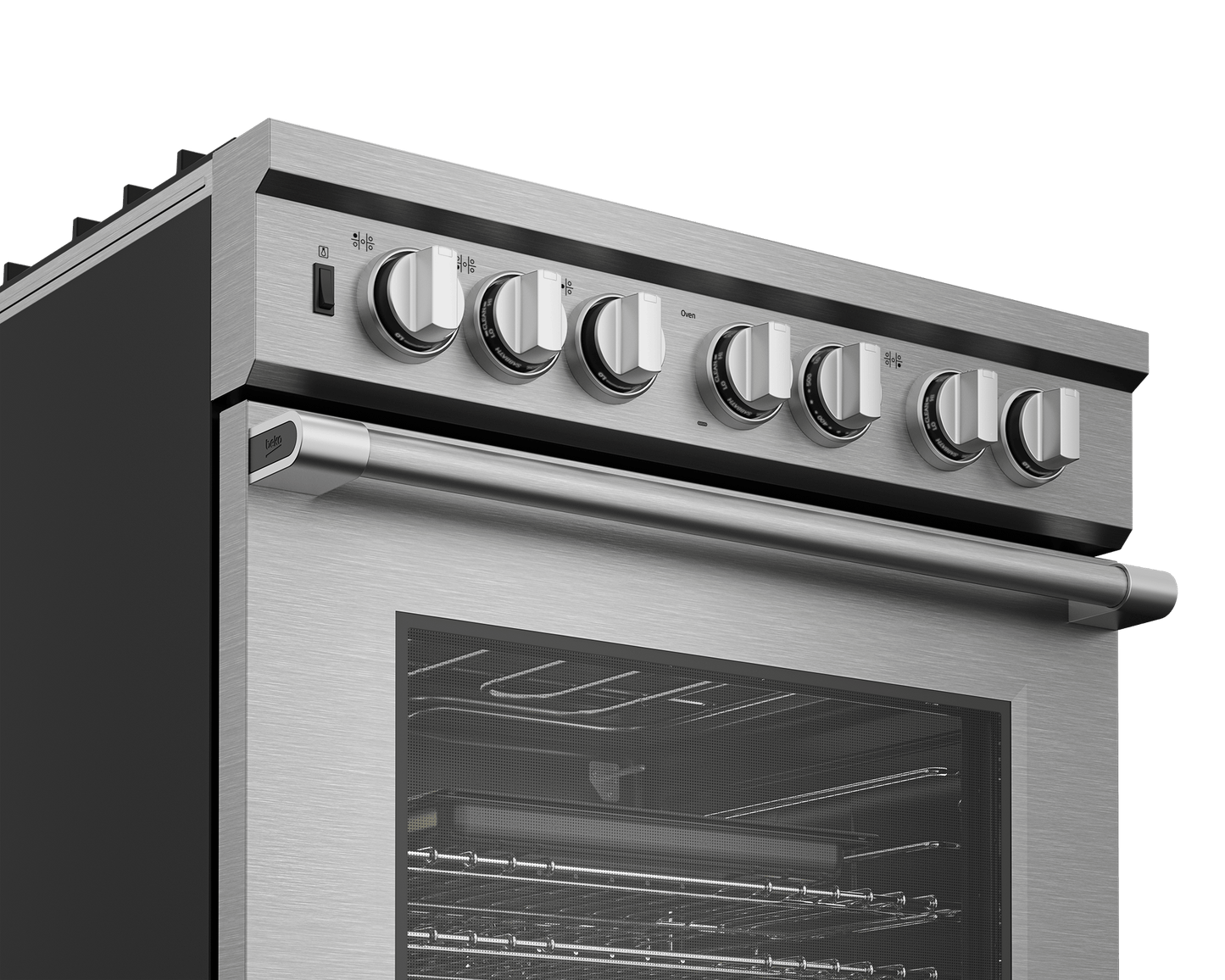 Beko PRDF34552SS 30" Stainless Steel Pro-Style Dual Fuel Range