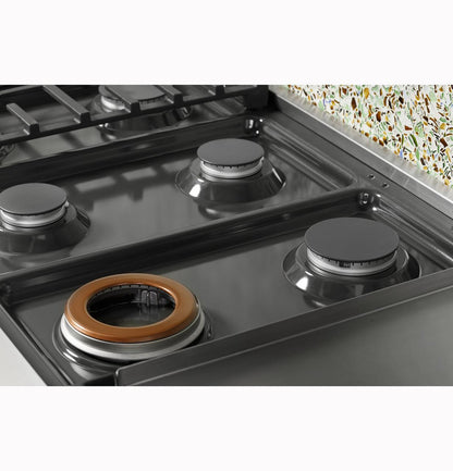 Cafe CGU486P3TD1 CAF(EBACK)™ 48" Commercial-Style Gas Rangetop with 6 Burners and Integrated Griddle (Natural Gas)